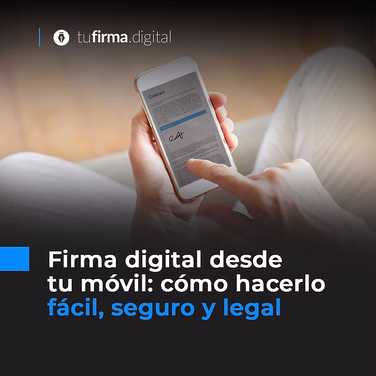 Firma digital móvil